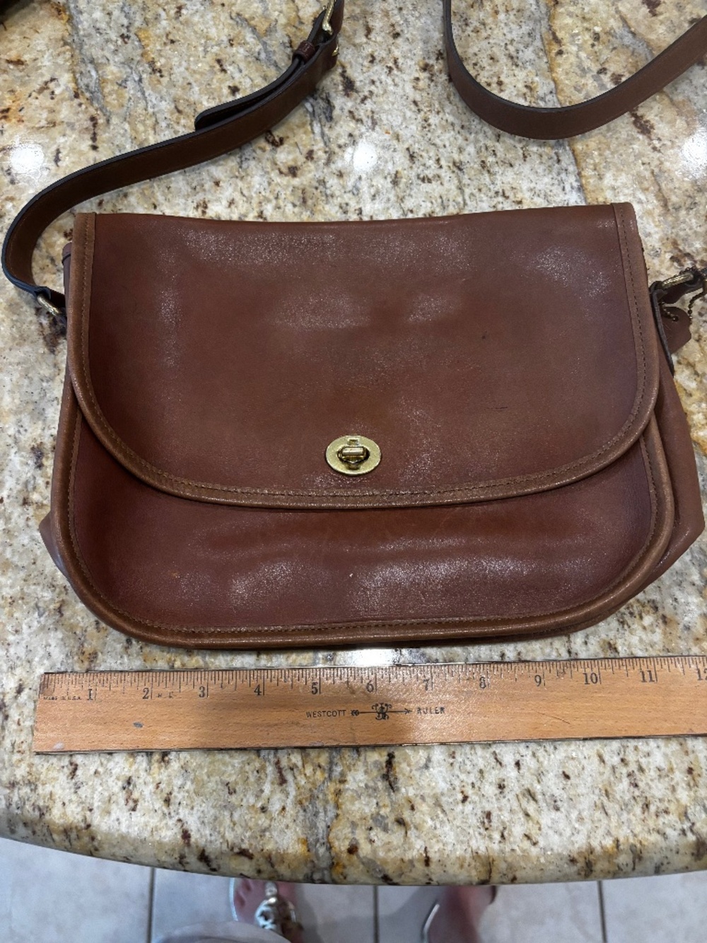 Coach City Bag British Tan Leather Coach Crossbody